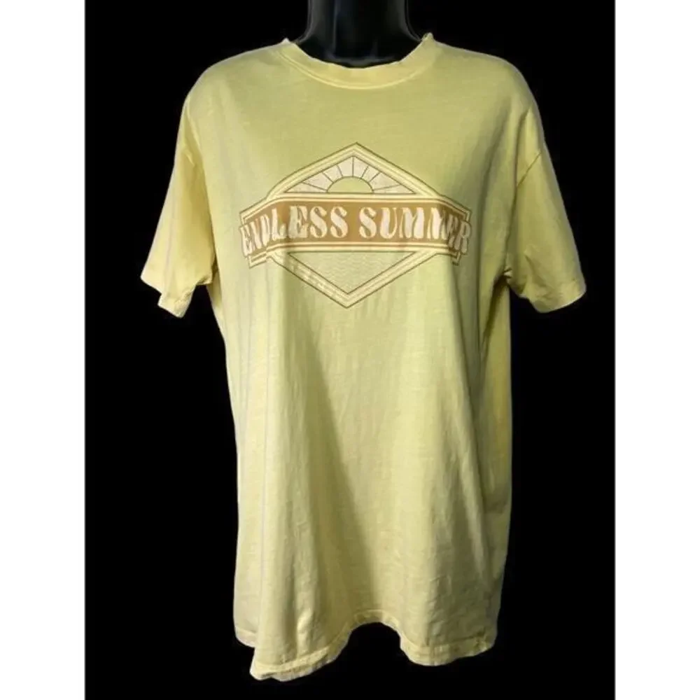 COTTON:ON Endless Summer Yellow T-shirt Top Soft Cotton Women Size‎ XXS